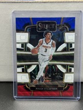 Julian Strawther 2023 Panini Select Concourse RWB Prizm Denver Nuggets #78