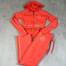 Vintage Ecko Red Tracksuit Women's Size Medium Hoodie Sweatpants Y2K 90s Sample