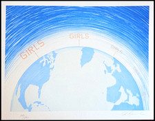 Ed Ruscha Lithograph [COA Original Signed] Hand Numbered Limited Edition 180 Ex-