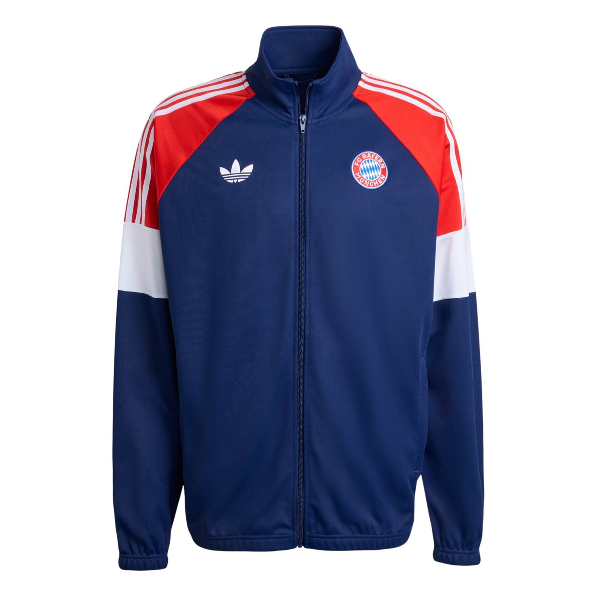 Men's Adidas Originals Blue Red FC Bayern Munich LFSTLR Track Top