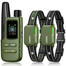Jugbow Dog Shock Collar 2 Dogs 10-120Lbs - 4200FT Dog Training Collar with ...