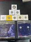 US Silver Coin Lot 7- Mercury 2- Roosevelt  1-Washington Quarter