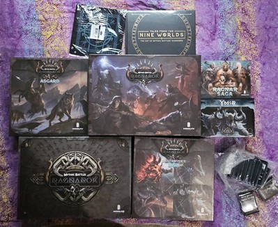 Mythic Battles RAGNAROK All-In Pledge Kickstarter - New 
