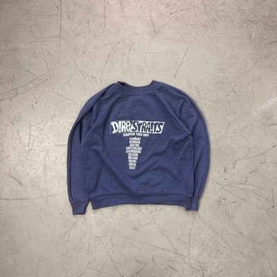 VINTAGE DIRE STRAITS LOVE OVER GOLD 1983 CREWNECK SIZE XS