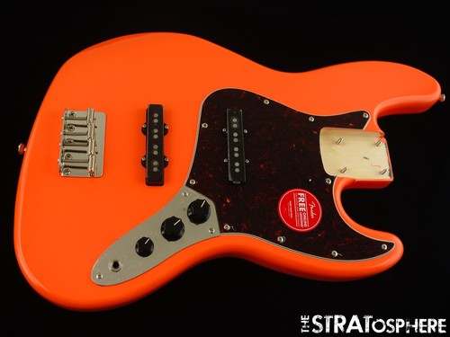 Fender Squier Classic Vibe 60s Jazz Bass, LOADED BODY, 1960s Tahitian Coral - Picture 1 of 2