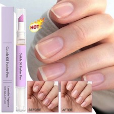 3-In-1Cuticle Oil Pusher Pen, Ceramic Cuticle Oil Cuticle Pusher Nail Oil Pen fo