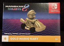 Mario Kart 8 Deluxe Gold Mario Racer McDonald s Happy Meal Toy 6 Nintendo