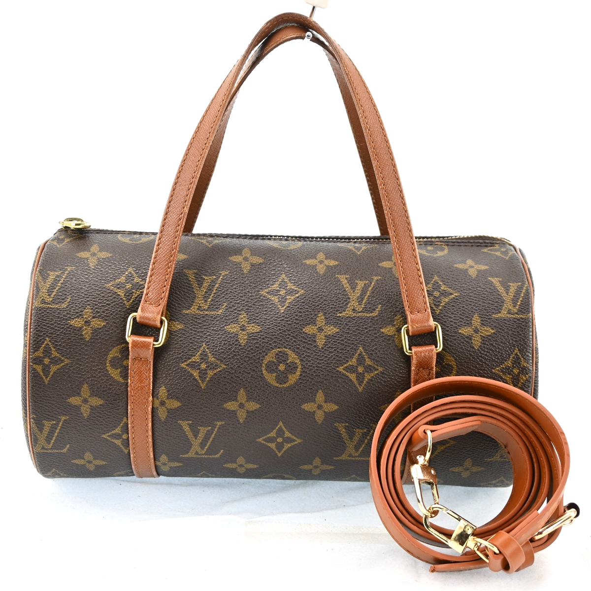 LOUIS VUITTON Monogram Papillon 26 Hand Bag M51386 LV A4097RTS802