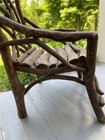 North Carolina John Hentschel Rustic Child’s Chair , Black Mountain Ridgecrest — photo 9