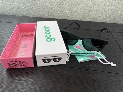 Goodr Sunglasses  A Unicorn s Calamity  Black Lenses, Black Frames, NIB