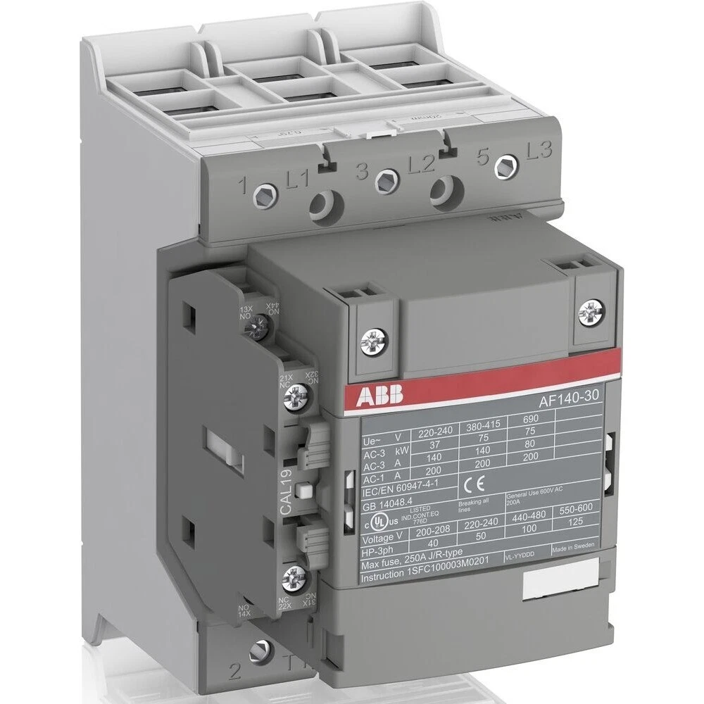 1pc ABB AF140-30-11-11 24-60V50/60Hz contactor One year warranty US Free TAX - thumbnail 2