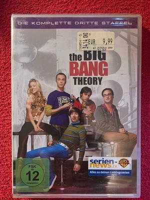The Big Bang Theory - Staffel 3   DVD   (P18)  Neu