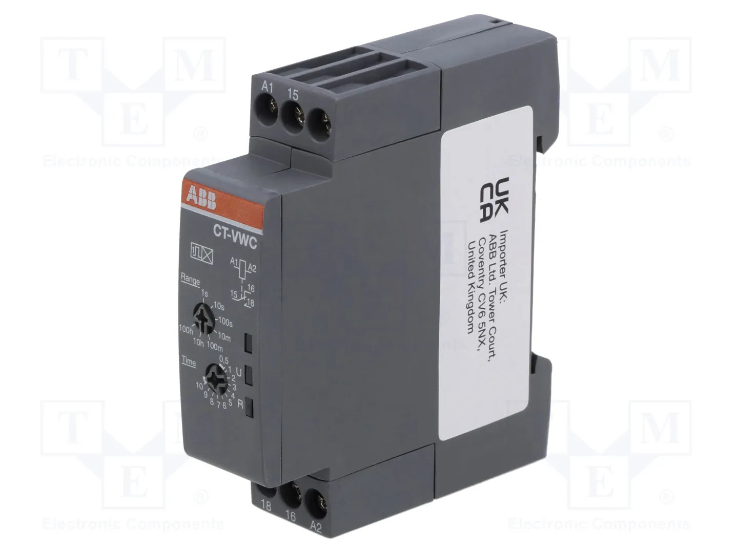 Automation module: timer; 0,05s÷100h; SPDT; 24÷240VAC; 24÷48VDC
