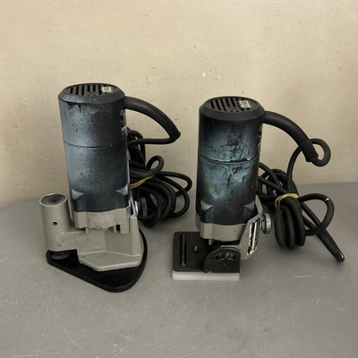 #ad 2 Porter Cable 7301 HD Laminate Trim Routers With 7311 And 7318 Bases $99.99