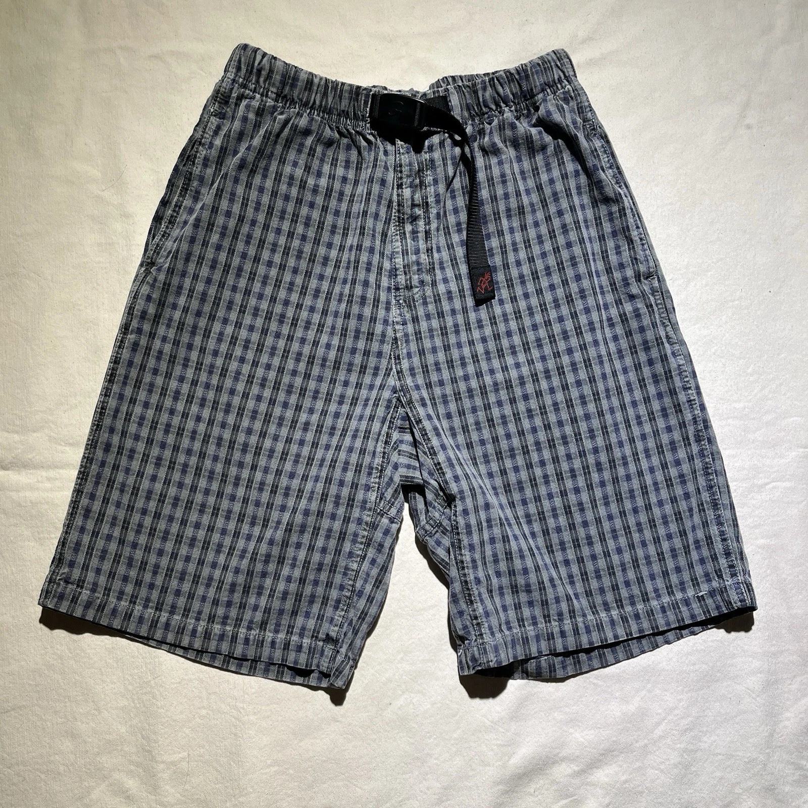 Vintage 90s Gramicci Aztec Shorts Made In USA Men’s Size Medium Purple Belt GORP