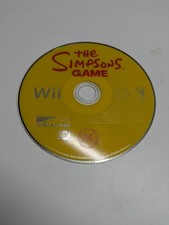 TESTED The Simpsons Game (Nintendo Wii, 2007) Game Disc Only