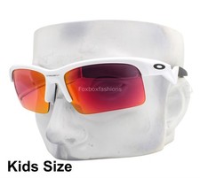 Oakley Youth Fit Sunglasses OJ9013-0362 Capacitor White Prizm Field Kids Size