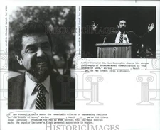 1983 Press Photo Dr. Leo Buscaglia, author & lecturer, in "The Sounds of Love"