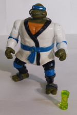 Playmates TMNT AutoMutations Night Ninja Leo Action Figure 1993 w  Accessories