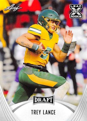 2021 Leaf Draft Football Base or Parallel Pre NFL Rookie Cards Pick From List