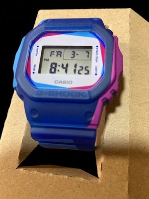 CASIO G-SHOCK DWE-5600PR-2JR Digital Square Wrist Watch #0001