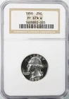 1950 Washington Quarter Proof NGC PF 67* W Star White Gem Coin 25C