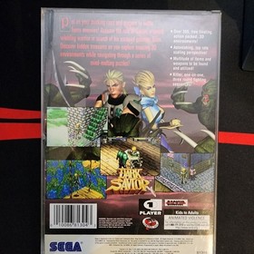 Dark Savior Sega Saturn CIB Registration Tested Working