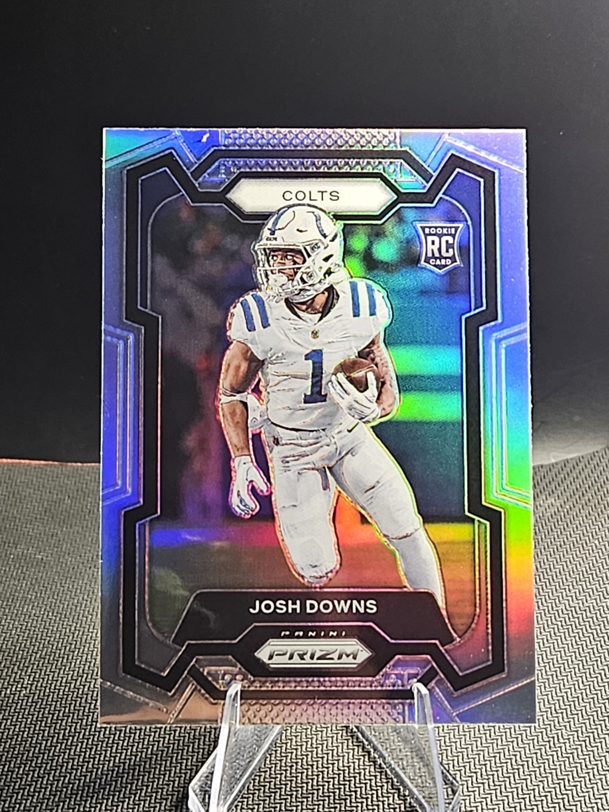 2023 Panini Prizm - Rookies Josh Downs #345 Silver Prizm (RC)