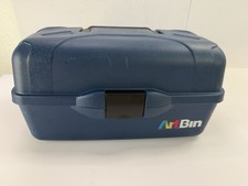 ArtBin 3 Tray Essentials Art  Hobby Supply Storage Box Great  Shape 