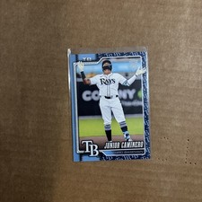2026 Topps Series 1 Junior Caminero Team Logo Border SP Tampa Bay Rays