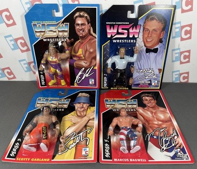CARD DMG FC Toys Retro Wrestling Figures Brian Adams Marcus Bagwell Chioda Scott