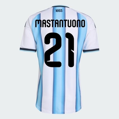 ウェア Argentina National Team Jersey Argentina National Team 26 Authentic Home Jersey - Player Printing