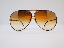 Vintage Porsche Design By Carera 5621 97 Sunglasses 2 - Large - Black/Gold