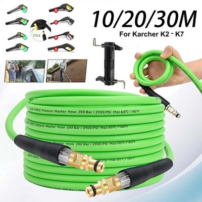 Emoobin 6M Tubo Di Prolunga Per Tubo Ad Alta Pressione Di Ricambio Per Idropulitrici Karcher Serie K K2 K3 K4 K5 K6 K7 Fare Clic Su Connettore Rapido - Foto 3