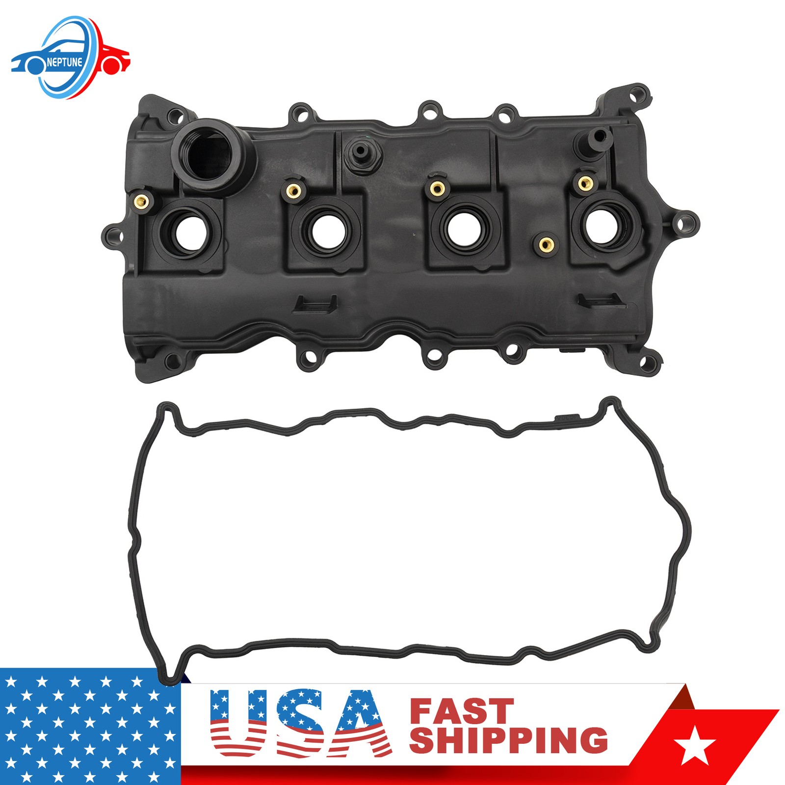 Engine Valve Cover w/ Gasket For 2007-2012 Nissan Altima L4 2.5L ...