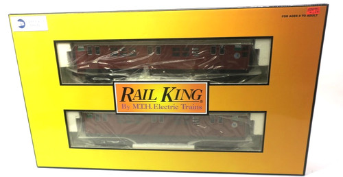MTH Rail King MTA R-21, 2 vagones metro complemento sin alimentación 30-2198-3 | Zustand: New