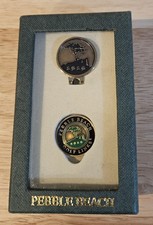 LOOK Pebble Beach Magnetic Golf Ball Marker And Hat Clip In Original Box