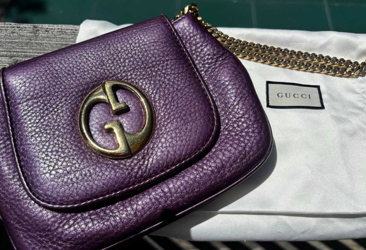 Gucci Purple Bags & Handbags for Women for sale | eBay