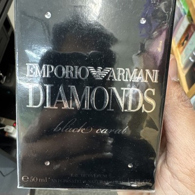 Emporio Armani Diamonds Black Carat for Her Giorgio Armani 50ml New Sealed Box