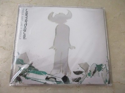 JAMIROQUAI - FEELS JUST LIKE IT SHOULD - CD SINGLE SIGILLATO 2005