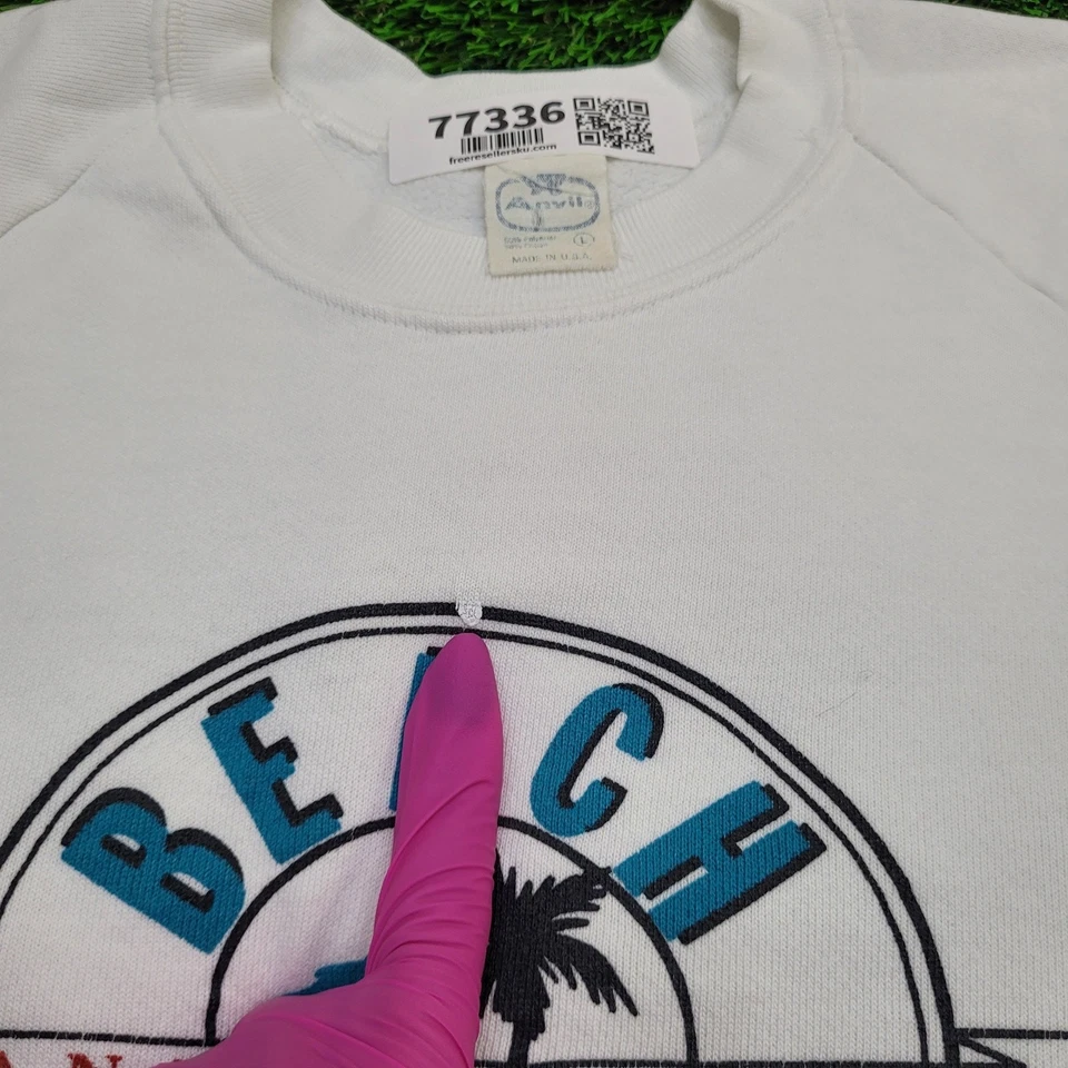 Винтажная женская толстовка 80-х Santa-Barbara большой размер 20x22 США - Изображение 3 из 4