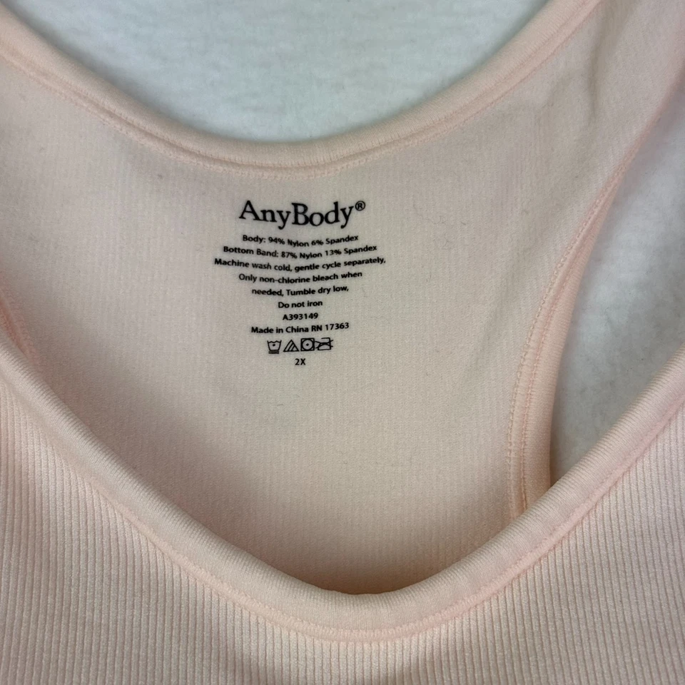 Anybody Sports Bra Size 2X Pink Full Coverage - Image 2 of 4
