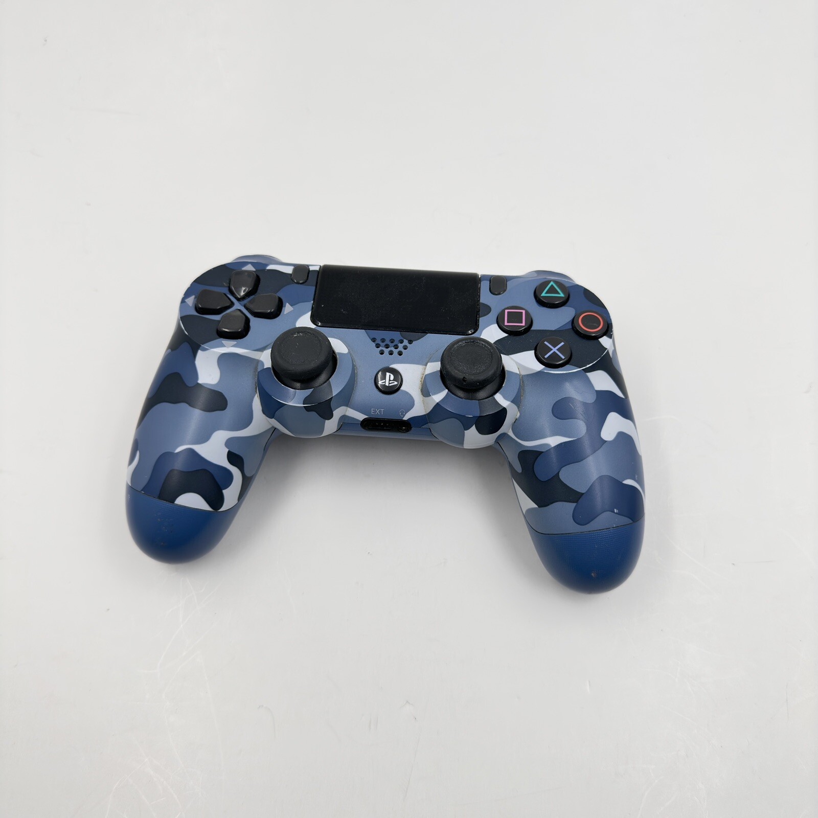 sony playstation 4 dualshock wireless controller blue camo