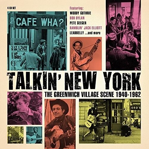 TALKIN' NEW YORK feat.THE WEAVERS, CISCO HOUSTON, BOB DYLAN, ODETTA  4 CD NEUF - Photo 1/1