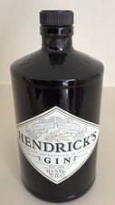 Empty Hendricks Gin Bottle 70cl