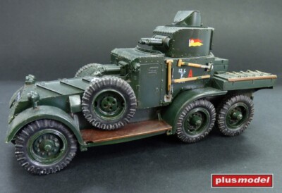 MW22 PLUSMODEL 154 LANCHESTER MK.II ARMOURED CAR ACCESSORIES  1/35
