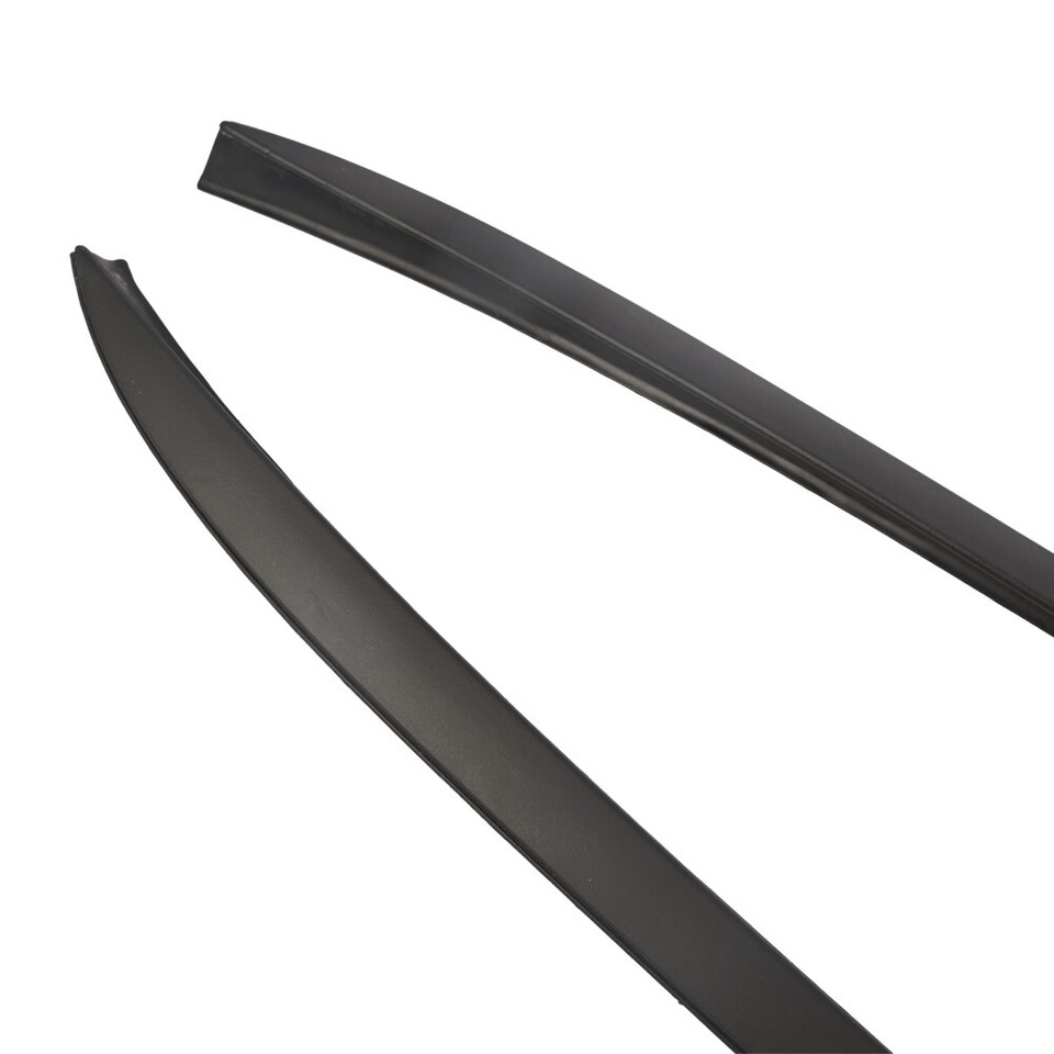 Pair Of Windshield Pillar Moldings – Driver & Passenger Side For Ford Focus 2012-2018, Direct Fit, Black