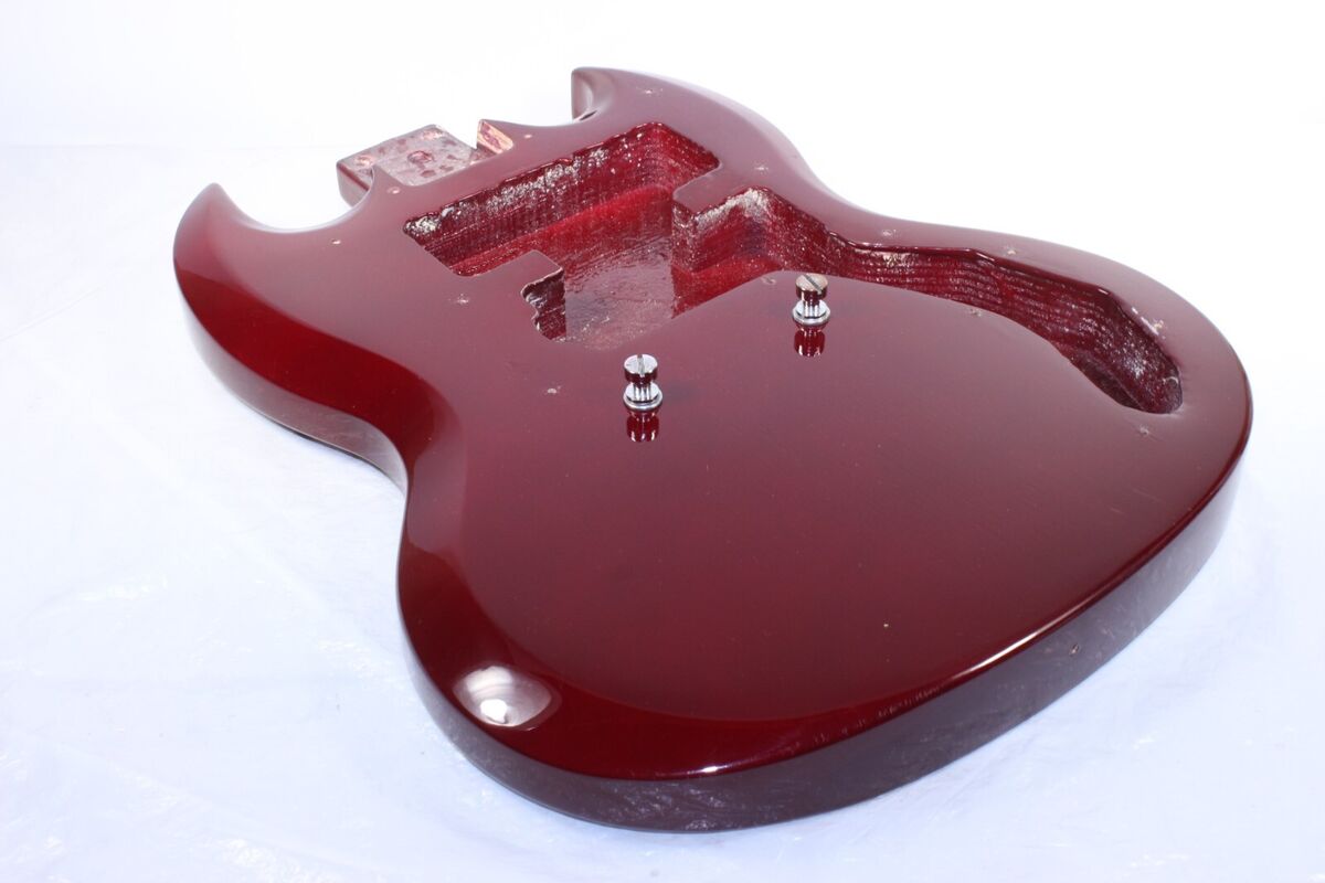 MAESTRO by GIBSON ELECTRIC GUITAR RED BODY SG STYLE MAESTRO by GIBSON ELECTRIC GUITAR RED BODY SG STYLE