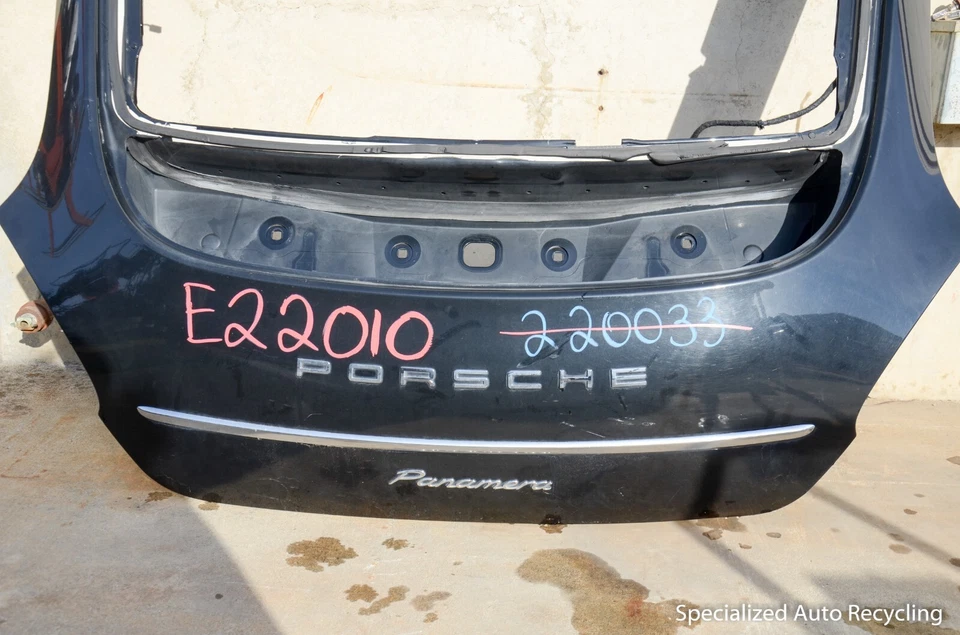 2011 PORSCHE PANAMERA REAR TRUNK LID TAILGATE OEM — 第 4/4 张图片