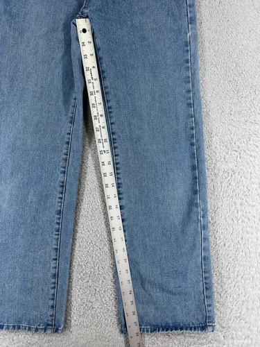 Shein Pants Women Extra Small Blue Denim Jeans Wide Leg Med Wash Y2K Look Cotton - Bild 11 von 16